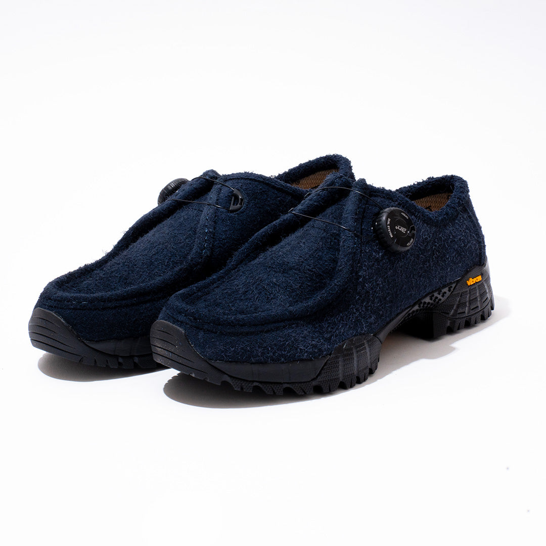 靴 pg KNOCK 2 NAVY pg KNOCK2 SHAGGY SUEDE NAVY – YUEN