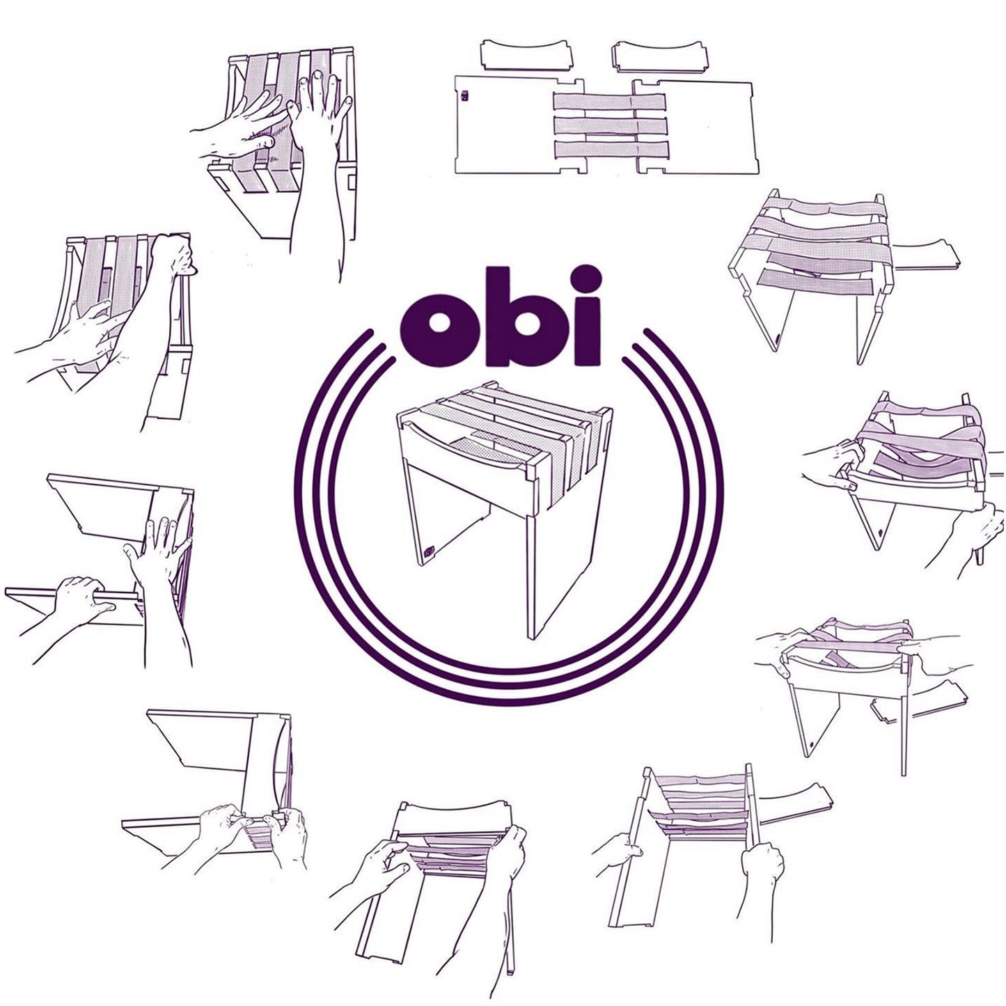 obi【オビ】 LOW (H245mm×W300mm)