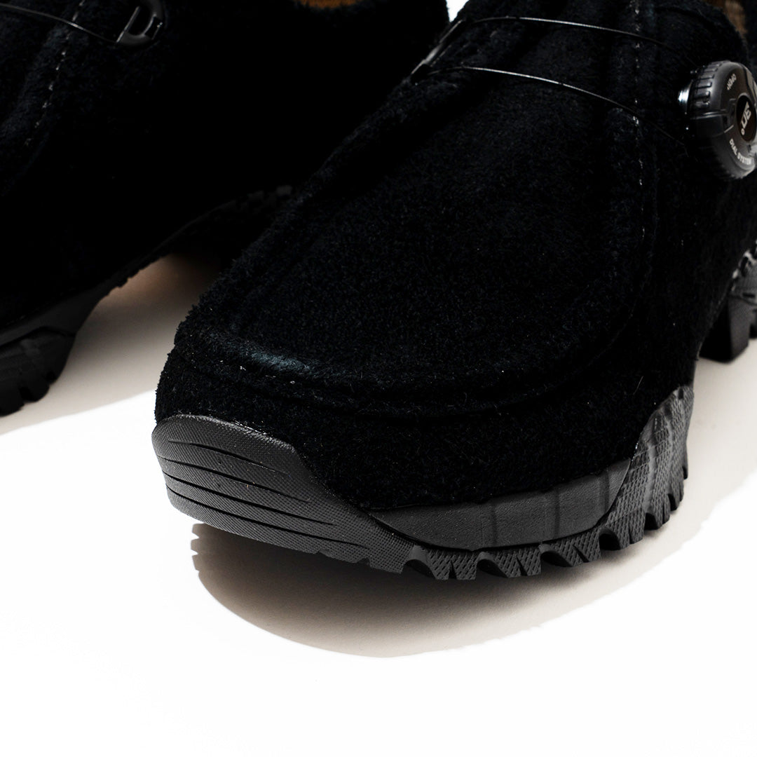 pg KNOCK2 SHAGGY SUEDE BLACK