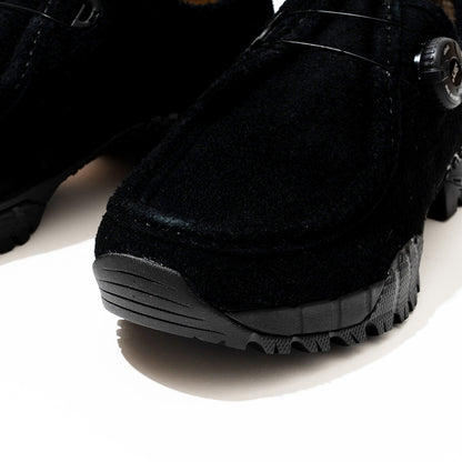 pg KNOCK2 SHAGGY SUEDE BLACK