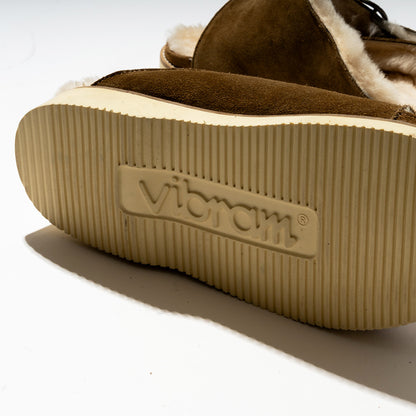 commodities | EASY WARM BELTED SLIDE BROWN