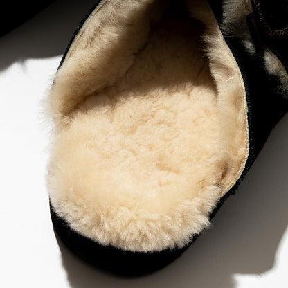 commodities | EASY WARM BELTED SLIDE BLACK