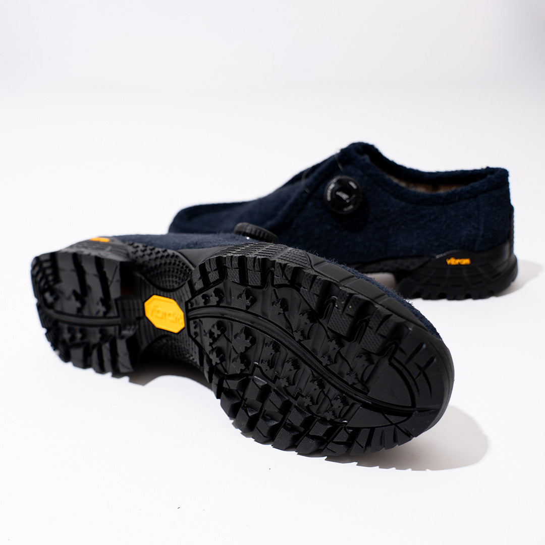 pg KNOCK2 SHAGGY SUEDE NAVY