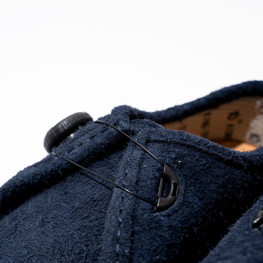 pg KNOCK2 SHAGGY SUEDE NAVY